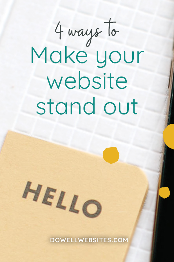 If you've been hanging around here for even just a bit, then you already know I'm all about helping you make your website work for your business. And if it's going to work and get the attention of your audience, you've got to make it stand out in ALL of the online noise.
