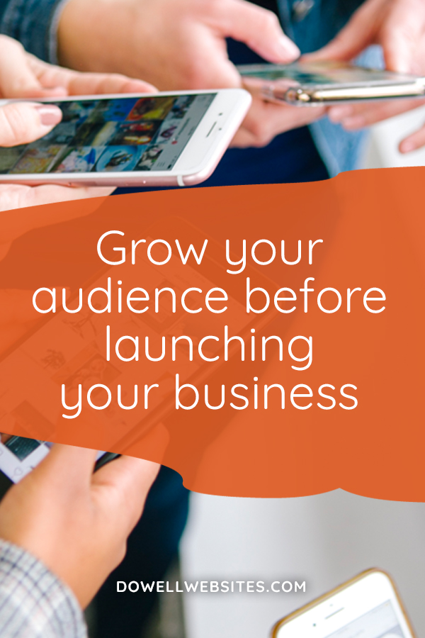 Grow your audience before you launch